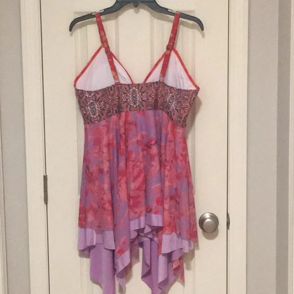 Woman’s XL swim wear shades of Orange,red and purple. Brand new. - Picture 12 of 14